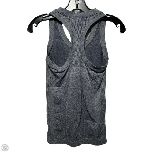 Athletic Tank Top By Lululemon In Grey, Size: Xs
