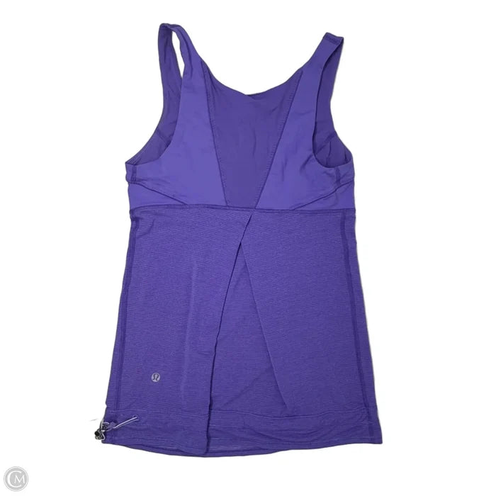 Athletic Tank Top By Lululemon In Purple, Size: M ESTIMATED