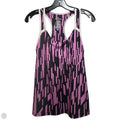 Athletic Tank Top By Nordic Trac In Pink & Purple, Size: M