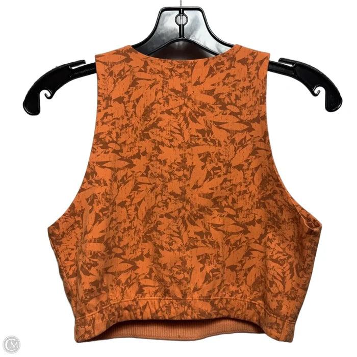 Athletic Tank Top By Rei In Orange, Size: M