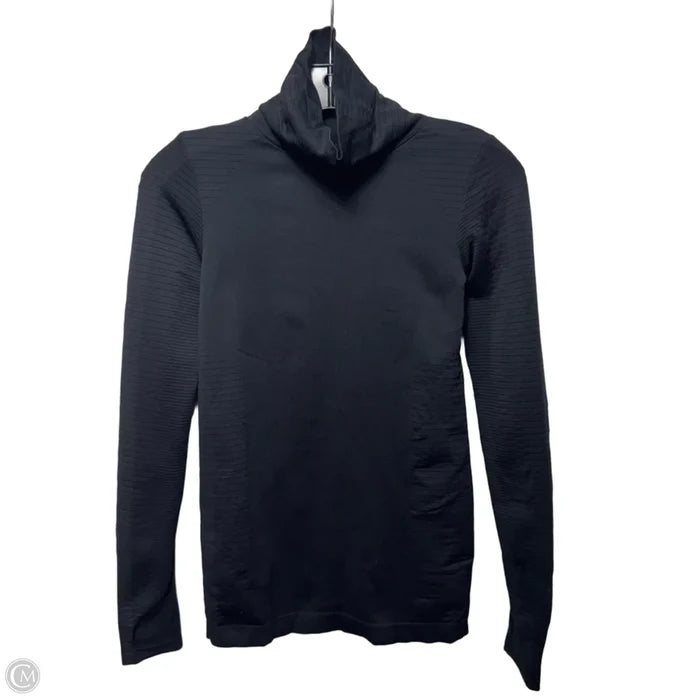 Athletic Top Long Sleeve By Athleta In Black, Size: Xxs