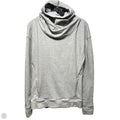 Athletic Top Long Sleeve Collar By Lululemon In Grey, Size: 4
