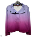 Athletic Top Long Sleeve Collar By Talbots In Ombre Print, Size: Xs