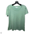 Athletic Top Short Sleeve By Columbia In Green, Size: Xl