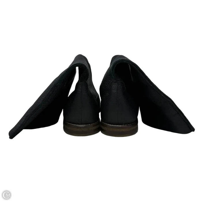 Ava Relaxed Leather Boots By Trask In Black, Size: 9