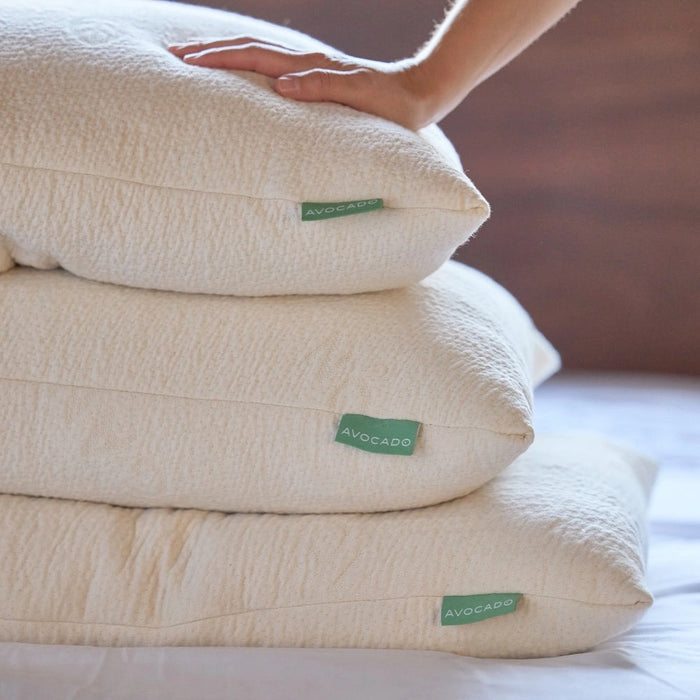 Avocado Organic Pillow with Natural Latex and Kapok Fill