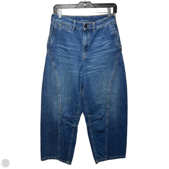 Barrel Leg Jeans By Poetry In Blue Denim, Size: 4