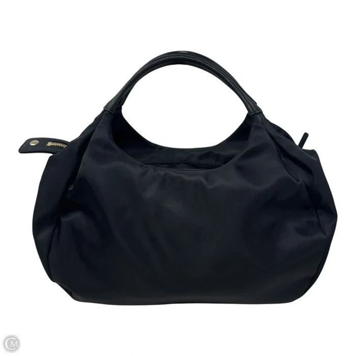 Bedazzled Bow Nylon Handbag Designer By Kate Spade, Size: Medium