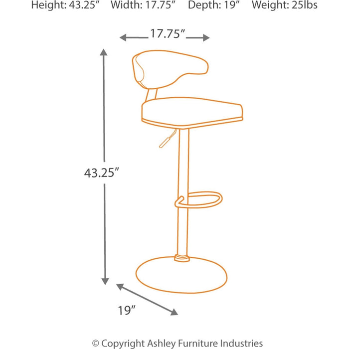 Bellatier Adjustable Height Stool
