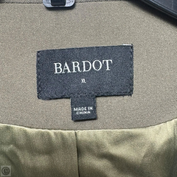 Belted Blazer By Bardot In Green, Size: XL