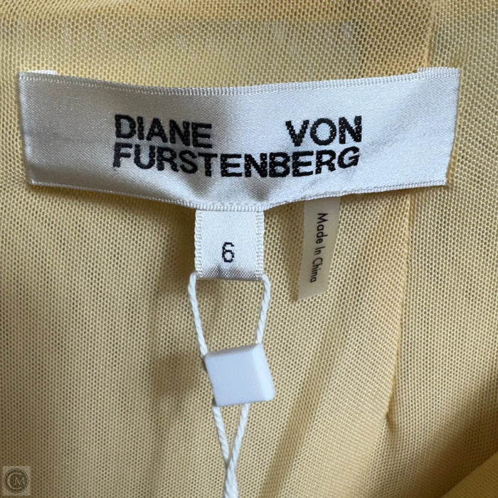 Bianca Sequin Skirt Designer By Diane Von Furstenberg In Bamboo Blooms Biscuit, Size: 6