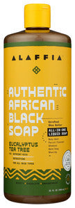 BLACK SOAP ALAFFIA EUC TEA TREE   '841320102636