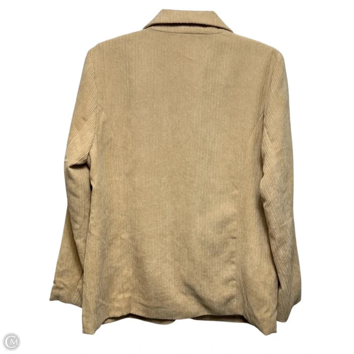 Blazer By Blue B In Tan, Size: L