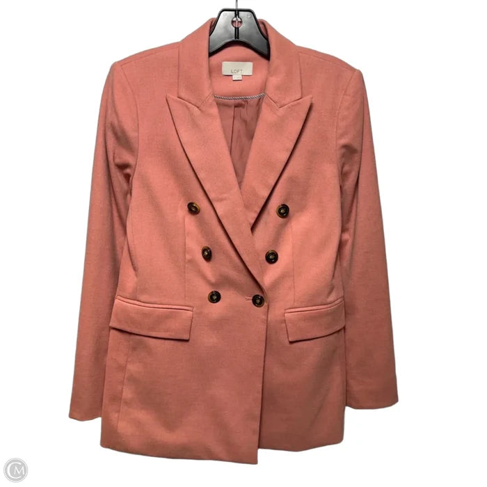 Blazer By Loft In Pink, Size: 0
