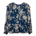 Blouse Long Sleeve By Ann Taylor In Floral Print, Size: Mp