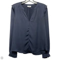Blouse Long Sleeve By Current Air In Navy, Size: Xs
