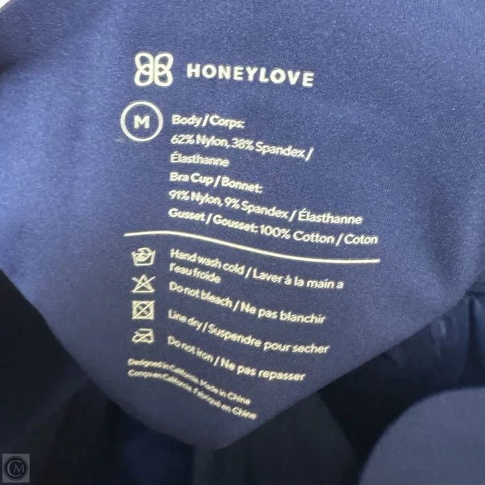 Boldness Bodysuit By Honey Love In Navy, Size: M