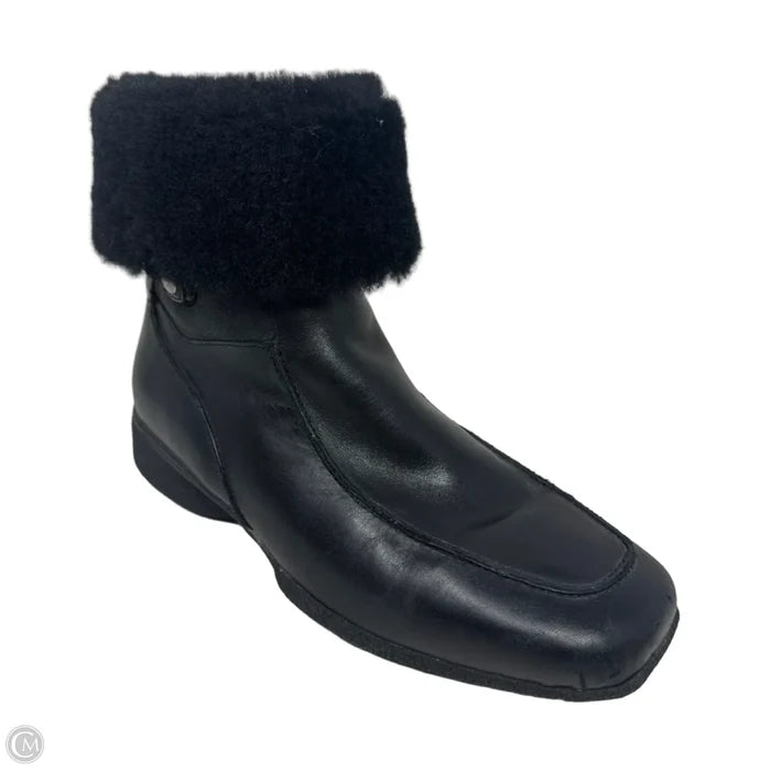 Boots Ankle Flats By Santana Canada In Black, Size: 10