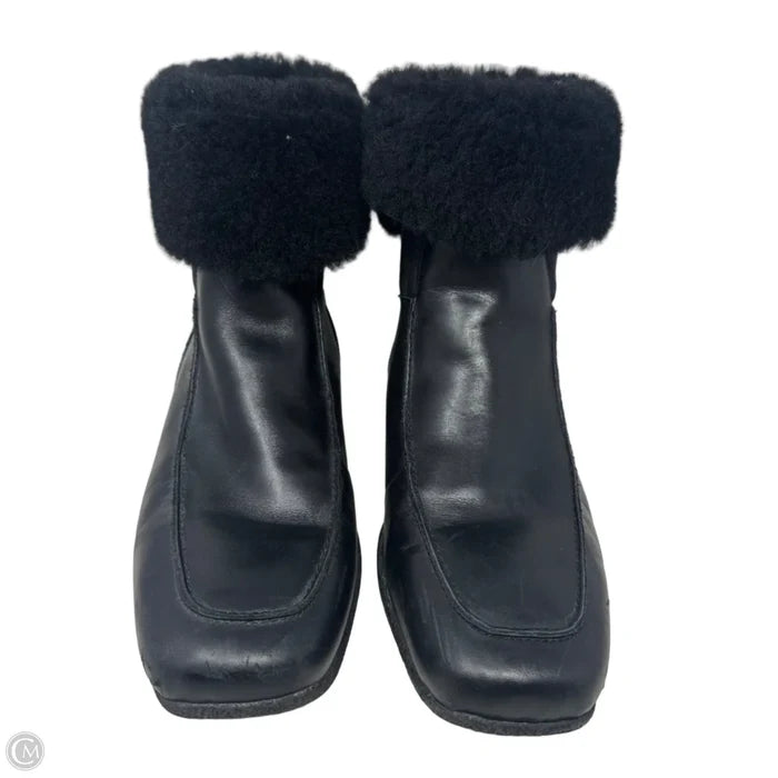 Boots Ankle Flats By Santana Canada In Black, Size: 10