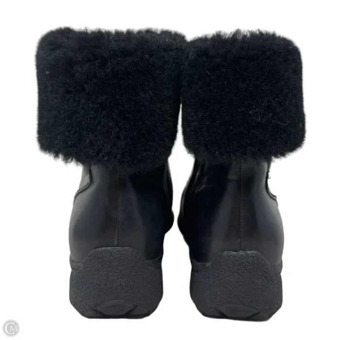 Boots Ankle Flats By Santana Canada In Black, Size: 10