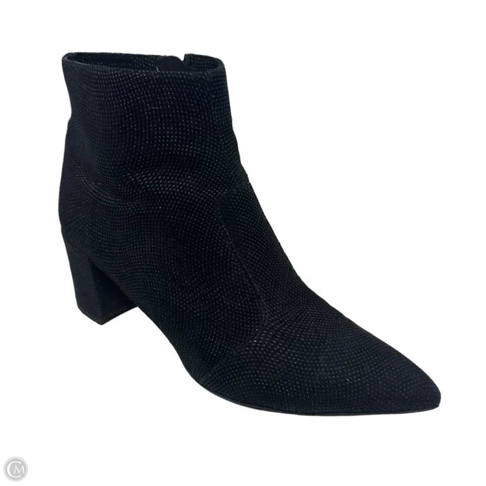 Boots Ankle Heels By Mauro Teci In Black, Size: 7.5