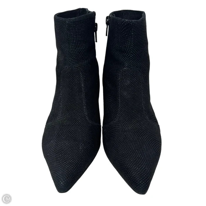 Boots Ankle Heels By Mauro Teci In Black, Size: 7.5
