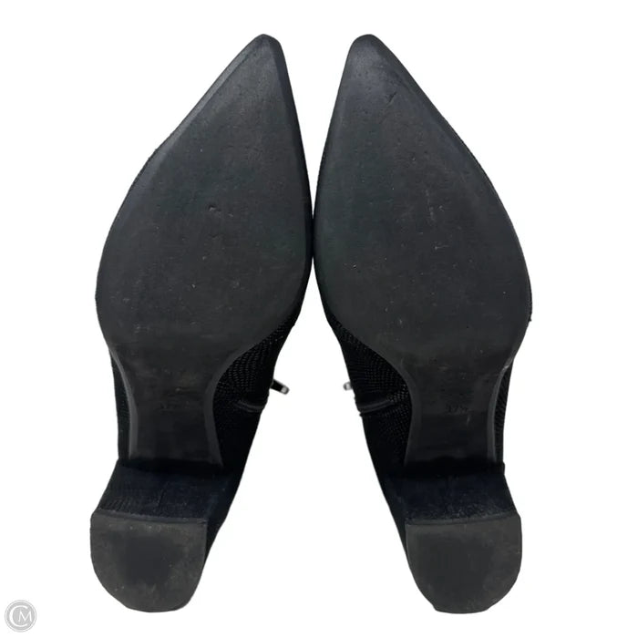 Boots Ankle Heels By Mauro Teci In Black, Size: 7.5
