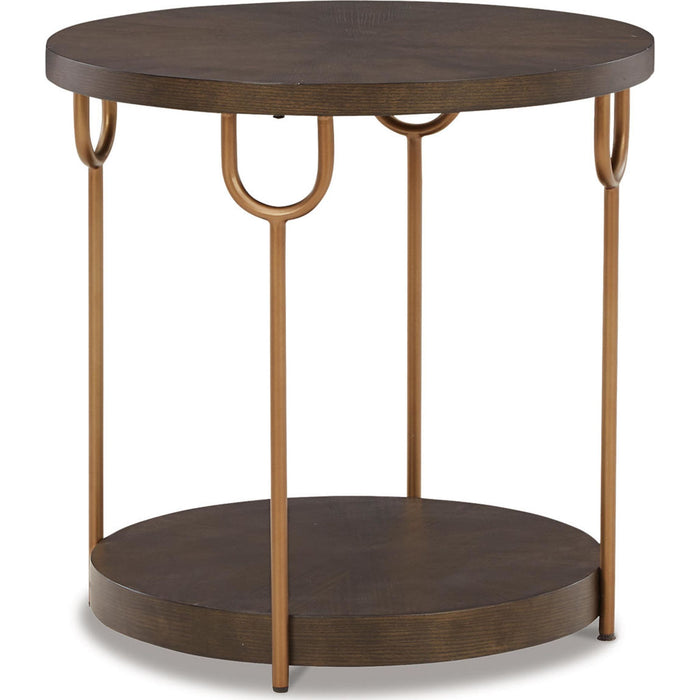 Brazburn Round End Table