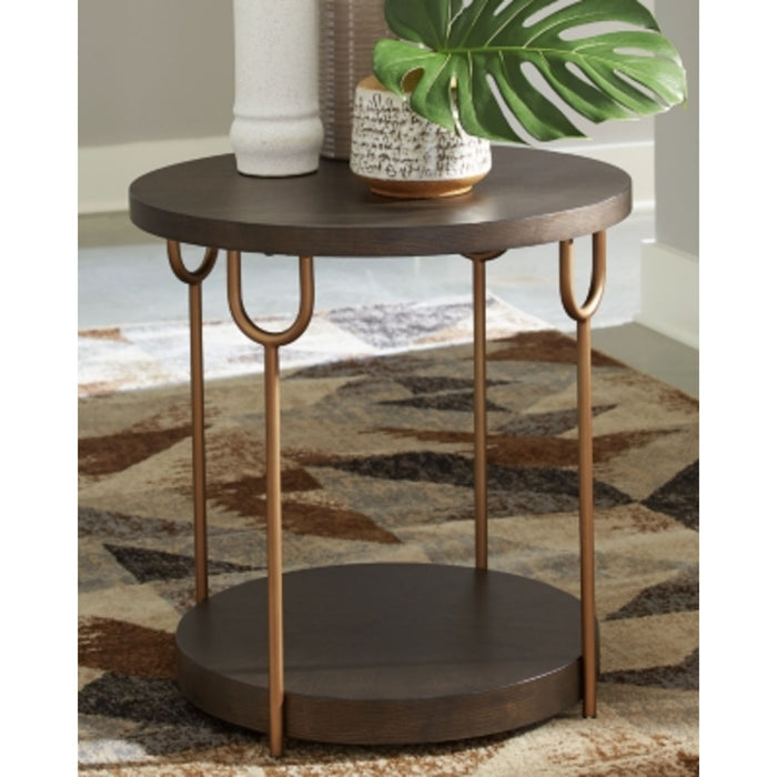 Brazburn Round End Table