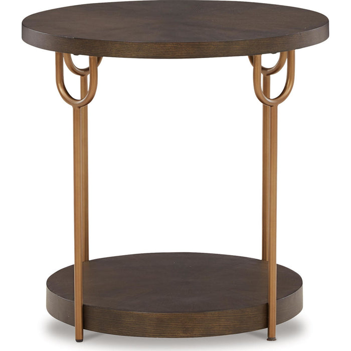 Brazburn Round End Table