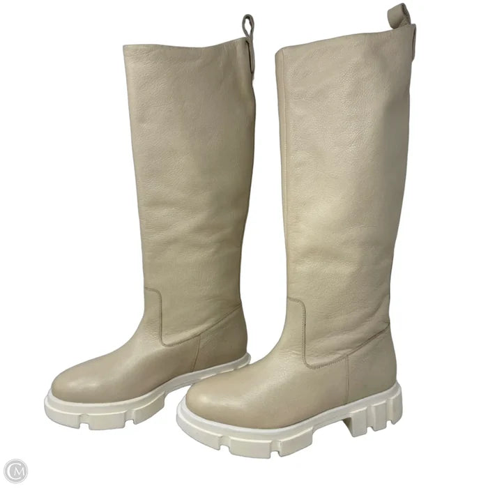 Brooks Tall Boots By Free People In Cream, Size: 9