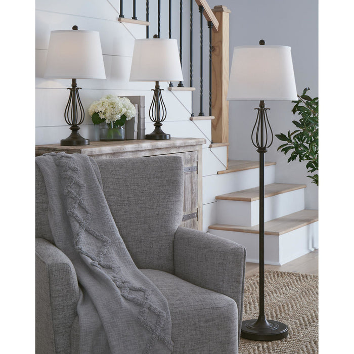 Brycestone Lamp Set-2 Table 1 Floor
