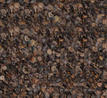 Dark brown Turmerry buckwheat hulls.
