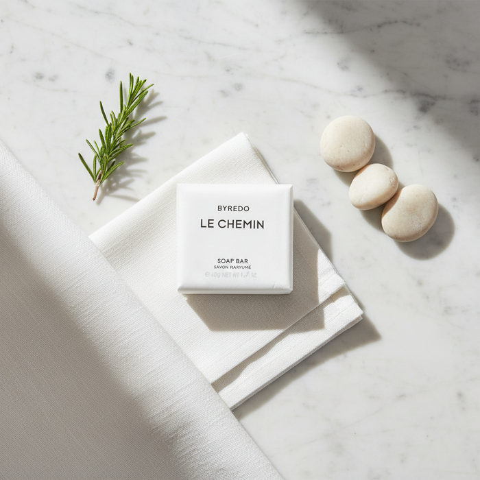 Le Chemin Soap Bar Flat-lay