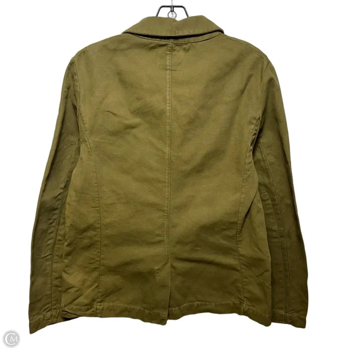 Canvas Jacket Utility By Zara In Green, Size: L