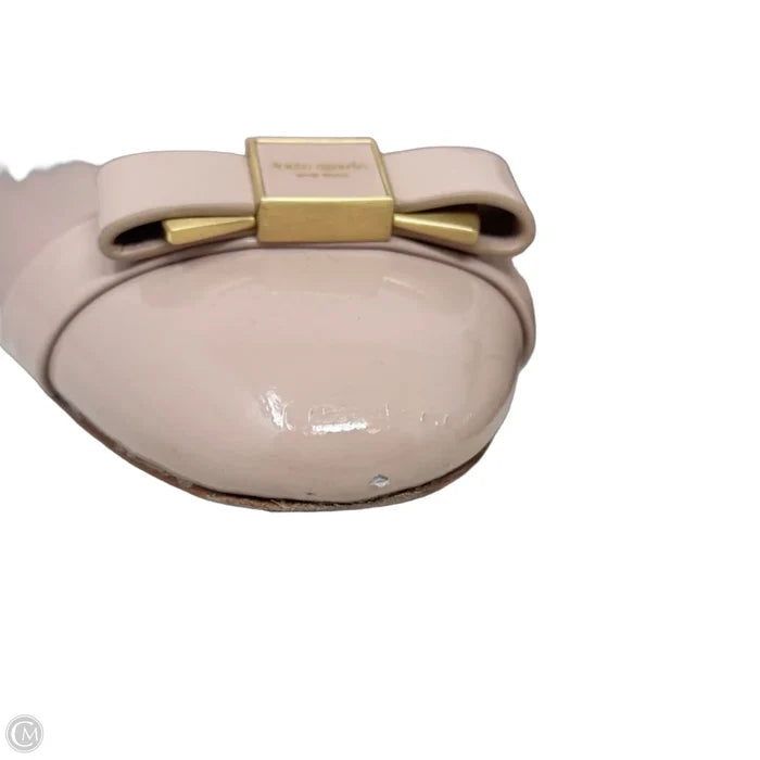 Cap Toe Block Heel Shoes Designer By Kate Spade In Pink, Size: 9.5