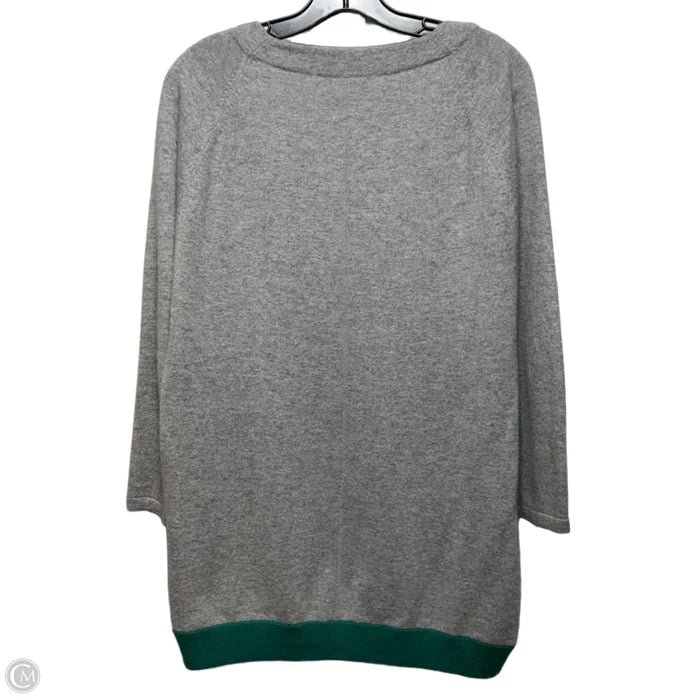 Cashmere Color Block Sweater By Aqua In Multi-colored, Size: L