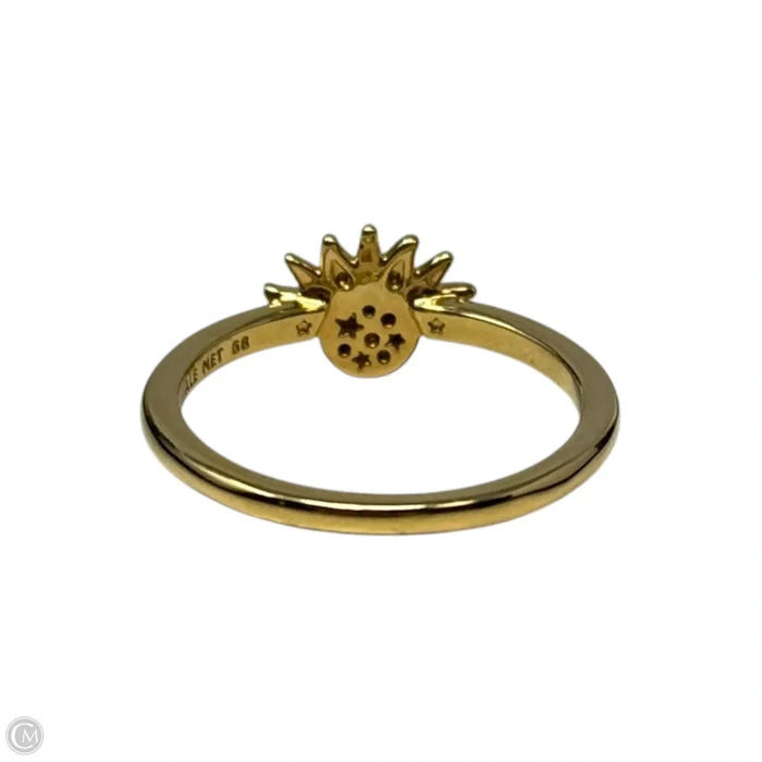 Celestial Sparkling Sun 14k Plated Ring By Pandora, Size: 8.5