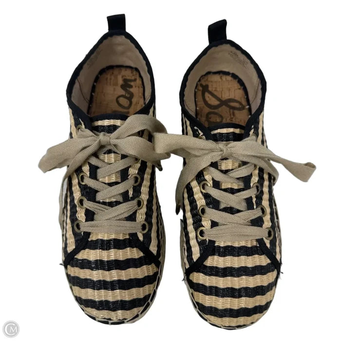 Celina Platform Espadrille Sneakers By Sam Edelman In Striped Pattern, Size: 8.5