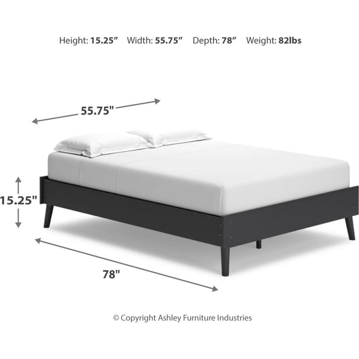 Charlang Full Platform Bed
