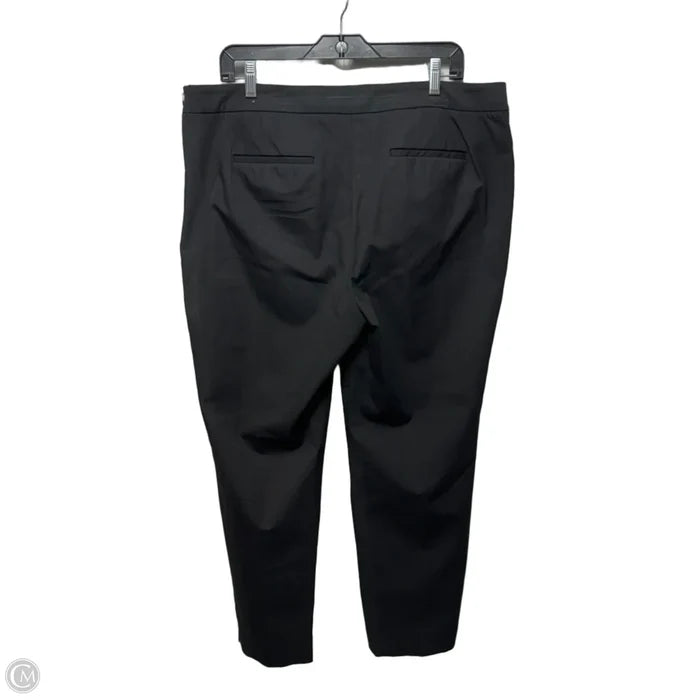 Chatham Ankle Pants Dress By Talbots In Black, Size: 16