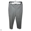 Chatham Crop Slim Leg Pants Dress By Talbots In Grey, Size: 6p