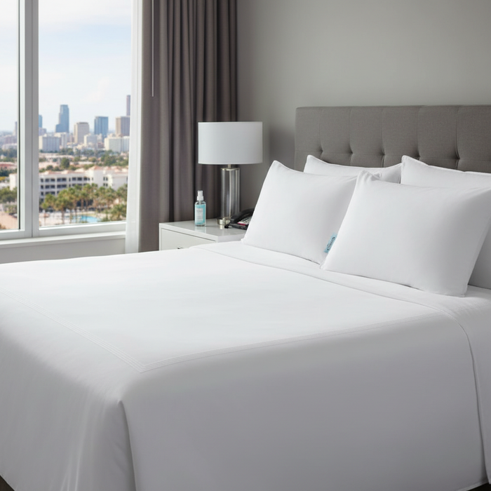 Choice Hotels Blue Label - EChoice Hotels Blue Label Firm Pillow - hotel quality firm support pillow for side sleepers
