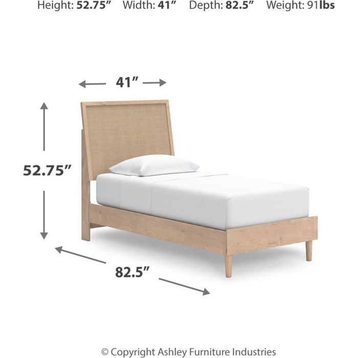 Cielden Twin Panel Bed
