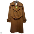 Coat Trench Coat By Sam Edelman In Brown, Size: L