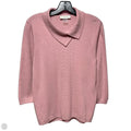 Collared Sweater By Allison Daley In Pink, Size: S