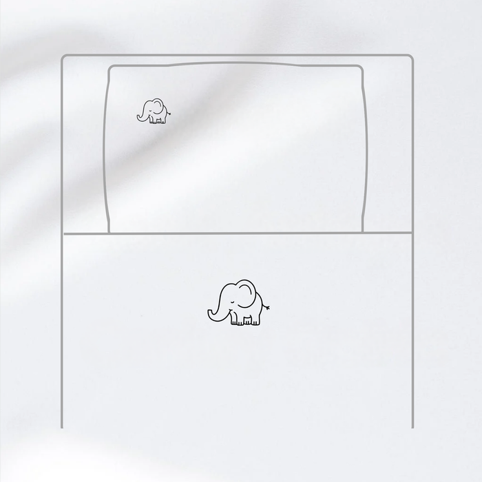 Cot Bed Pillowcase
