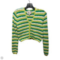 Cotton Sweater Cardigan By Industry In Striped Pattern, Size: S