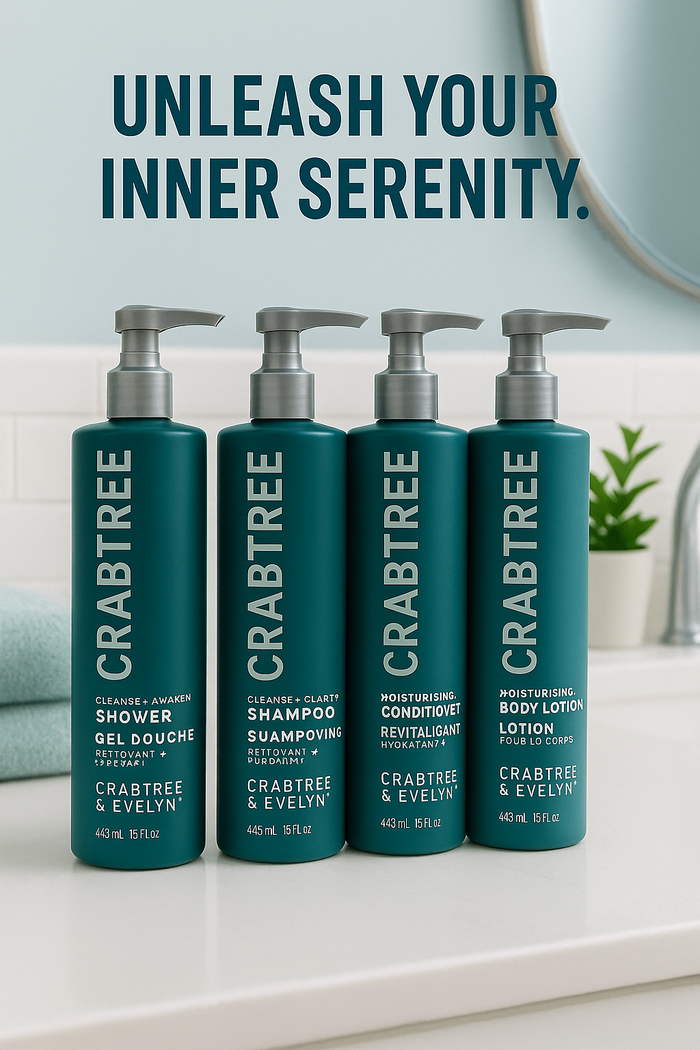 Crabtree & Evelyn Cleanse & Awaken Shower Gel