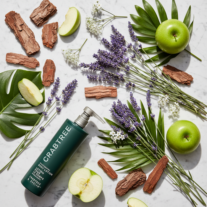 Crabtree & Evelyn Body Lotion flat lay